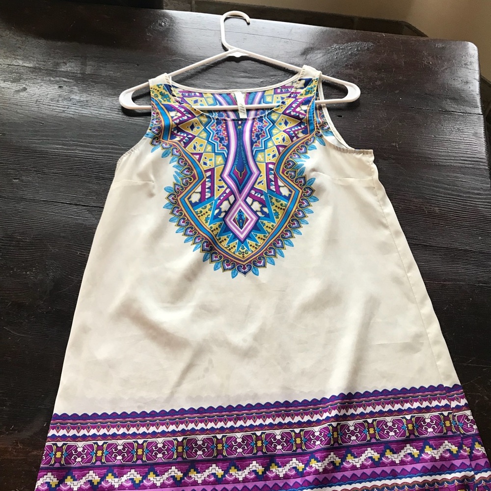 Boho sleeveless dress